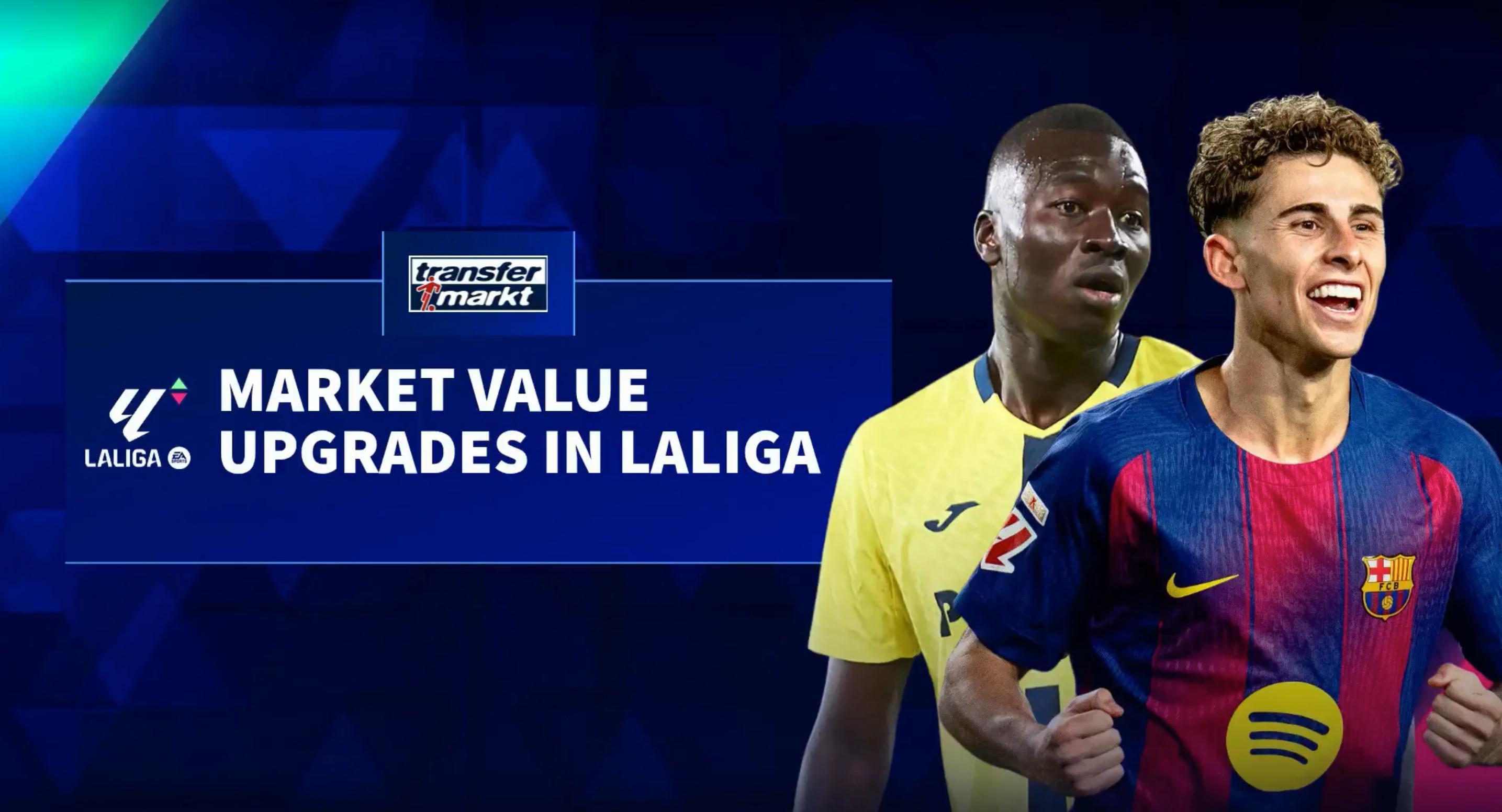 乐竞体育官网-西甲身价涨幅前10：费尔明第1，贝尔纳尔、皮塔奇、佩德里上榜